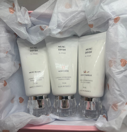pack de 3 creme de corp